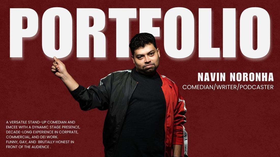 Navin Noronha portfolio cover
